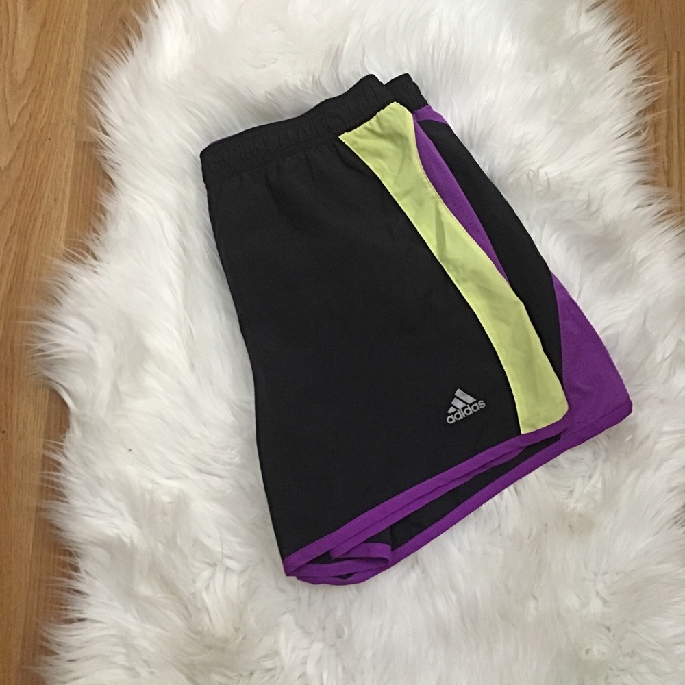 Adidas running shorts, size medium